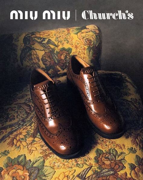 miu miu brogues|michu miu x churches.